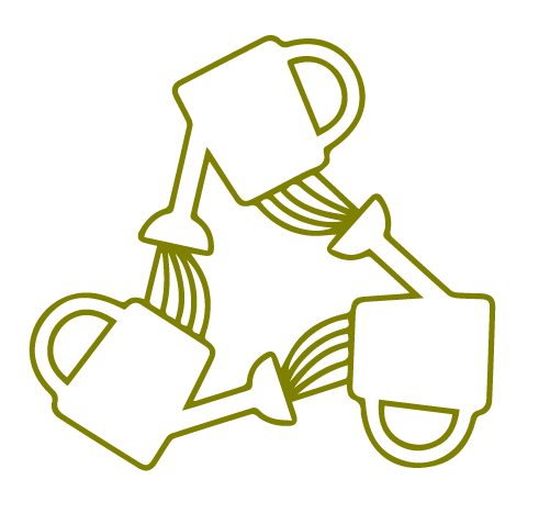 Prosocialise watering cans